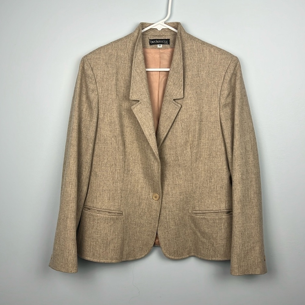 Breckenridge vintage women’s wool blend blazer size 12